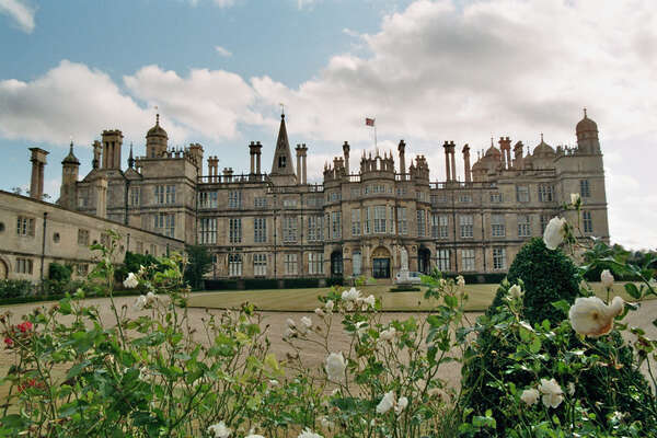 Burghley House: Das Schloß zur Military. Burghley House: Das Schloß zur Military.