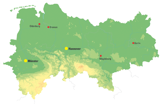 Agravis Gesch&auml;ftsgebiet