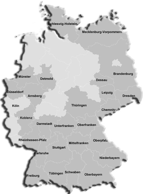 Deutschlandkarte